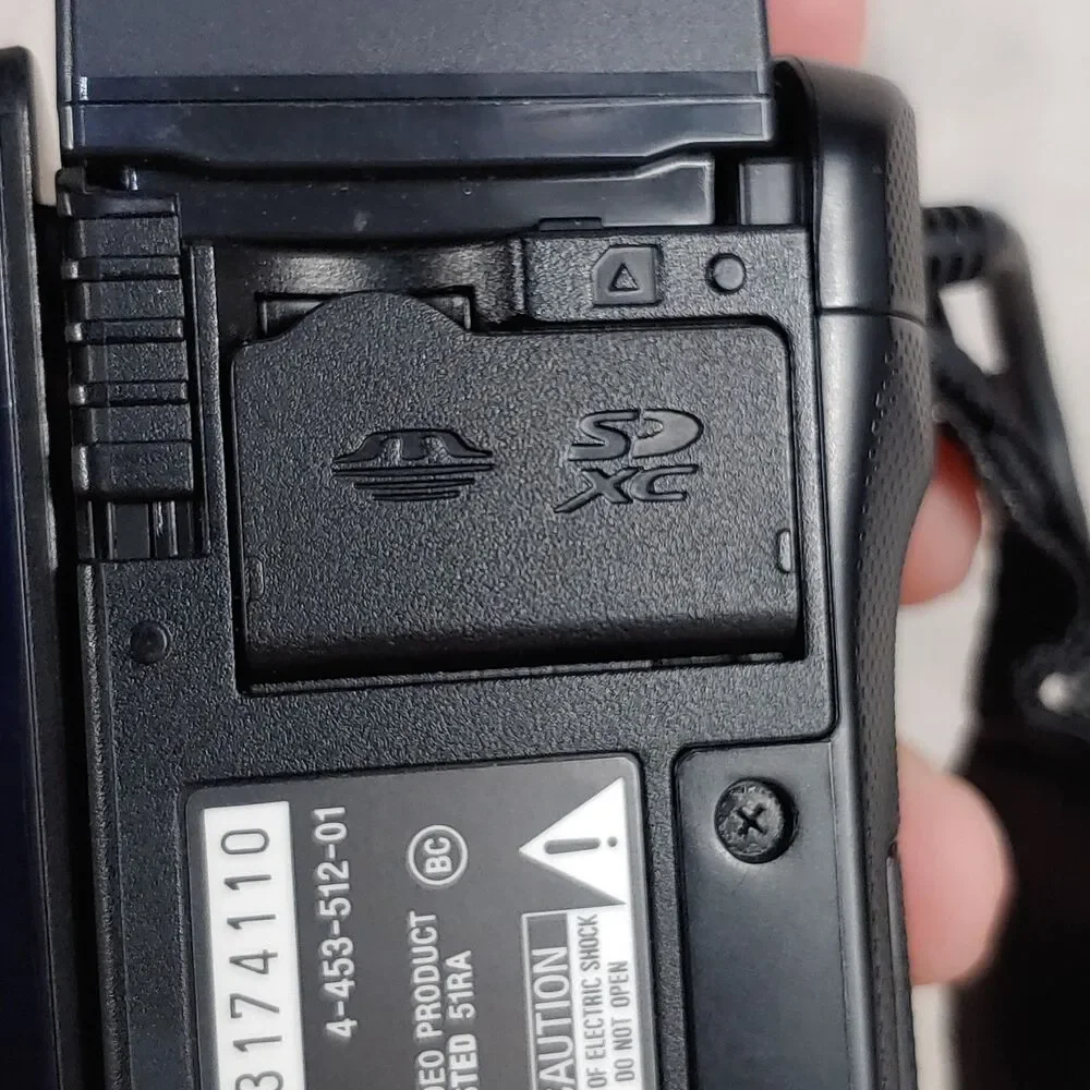 Sony specific handycam